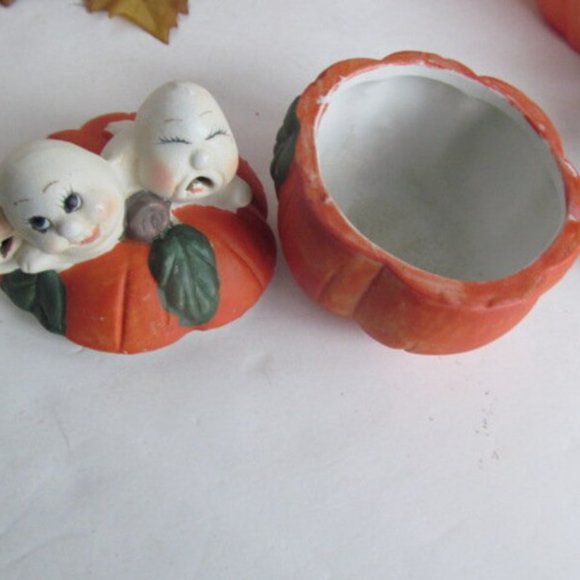 Cry Baby Jack o Lantern Halloween Decorations Anthropomorphic Pumpkin Decor Ghos - Picture 3 of 4